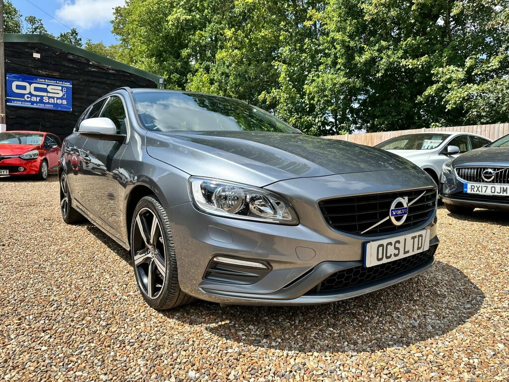 Volvo V60 2.0 D3 R-design Nav Euro 6 Ss Grey #2