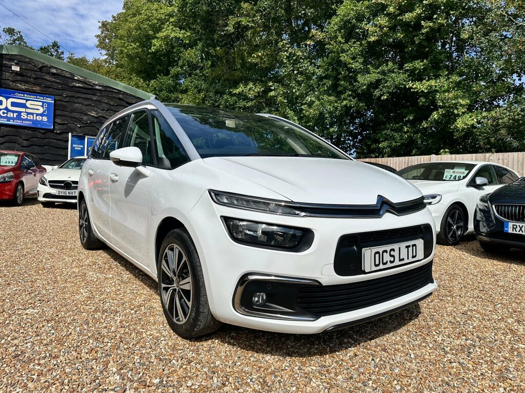 Citroen Grand C4 Picasso 1.6 Bluehdi Feel Euro 6 Ss White #2