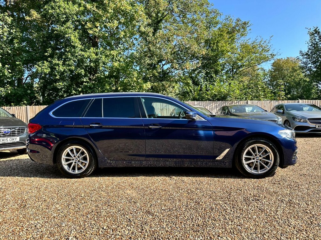 BMW 5 Series 2.0 520D Se Touring Euro 6 Ss Blue #3