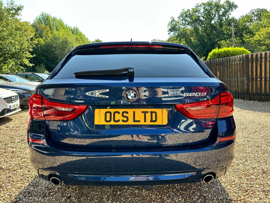 BMW 5 Series 2.0 520D Se Touring Euro 6 Ss Blue #5