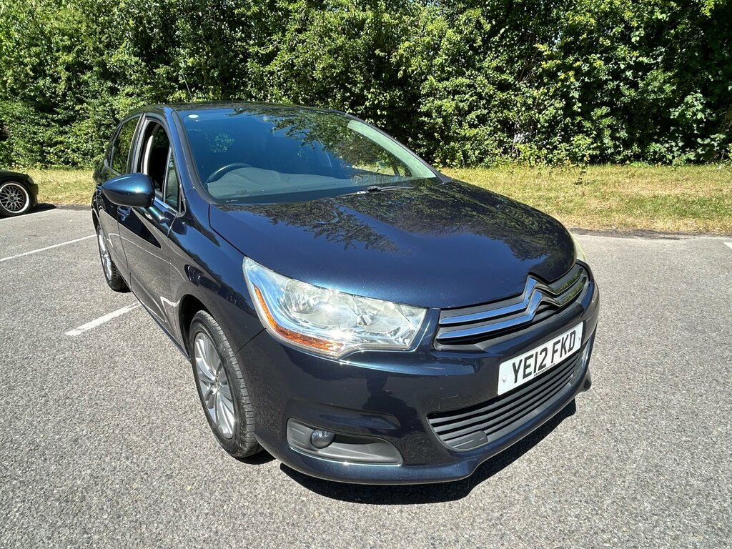 Citroen C4 1.6 Hdi 16V Vtr Hatchback Euro Blue #4