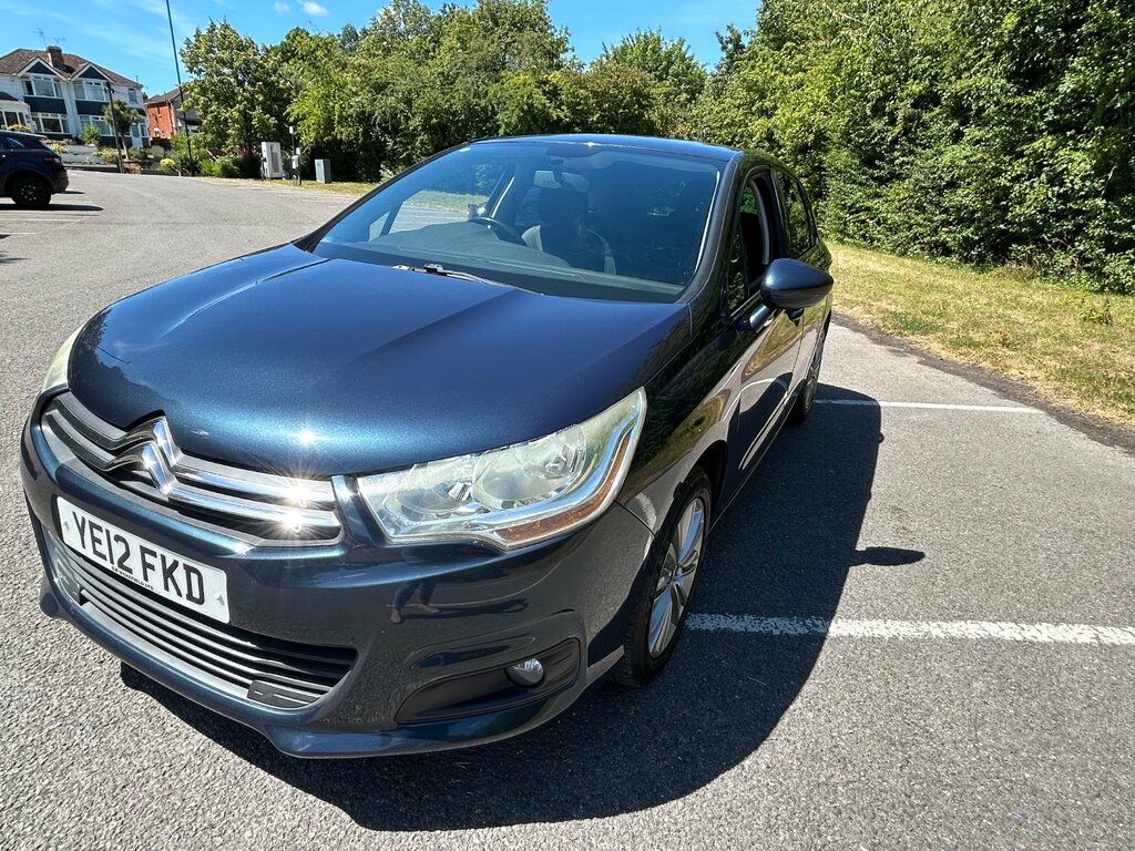 Citroen C4 1.6 Hdi 16V Vtr Hatchback Euro Blue