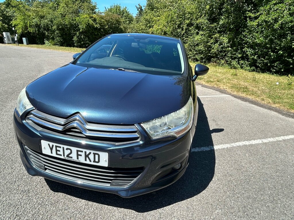 Citroen C4 1.6 Hdi 16V Vtr Hatchback Euro Blue #2