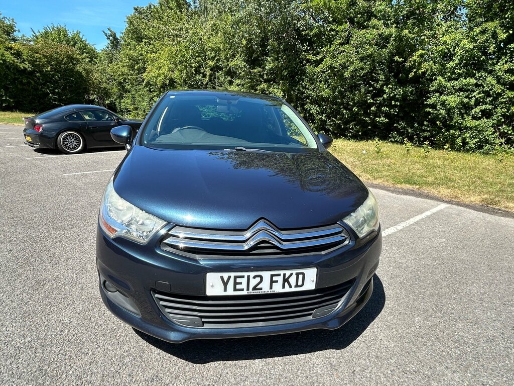 Citroen C4 1.6 Hdi 16V Vtr Hatchback Euro Blue #3