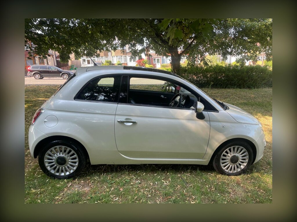 Fiat 500 0.9 Twinair Lounge Hatchback Dualogic E White #6