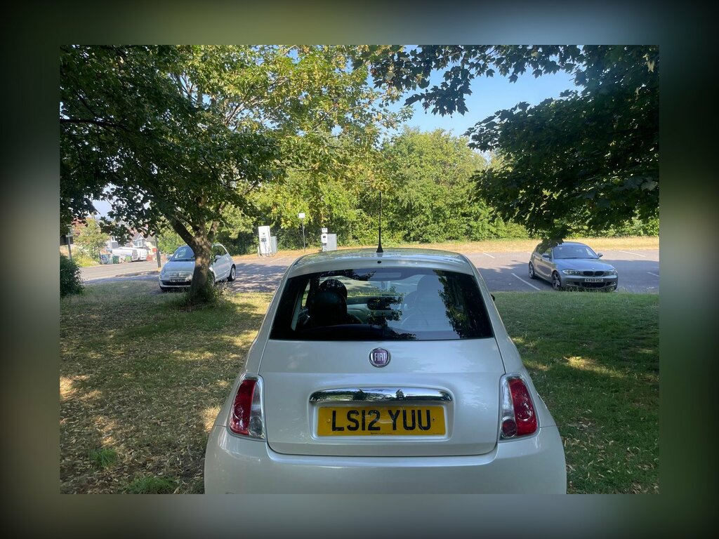 Fiat 500 0.9 Twinair Lounge Hatchback Dualogic E White #2