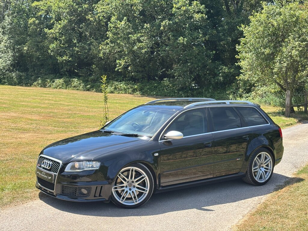 Audi RS4 Avant Estate Silver #12