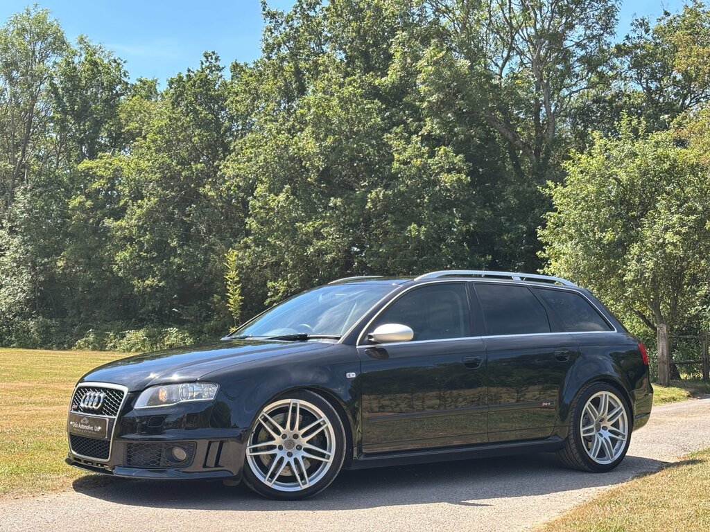 Audi RS4 Avant Estate Silver #11