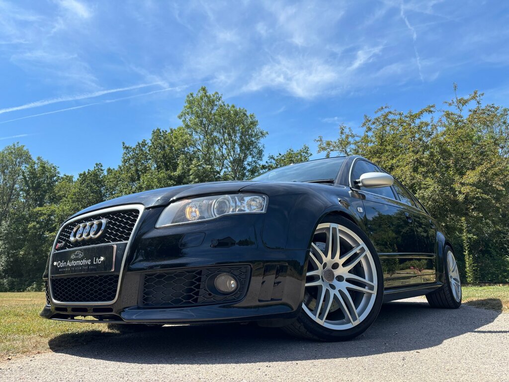 Audi RS4 Avant Estate Silver #9