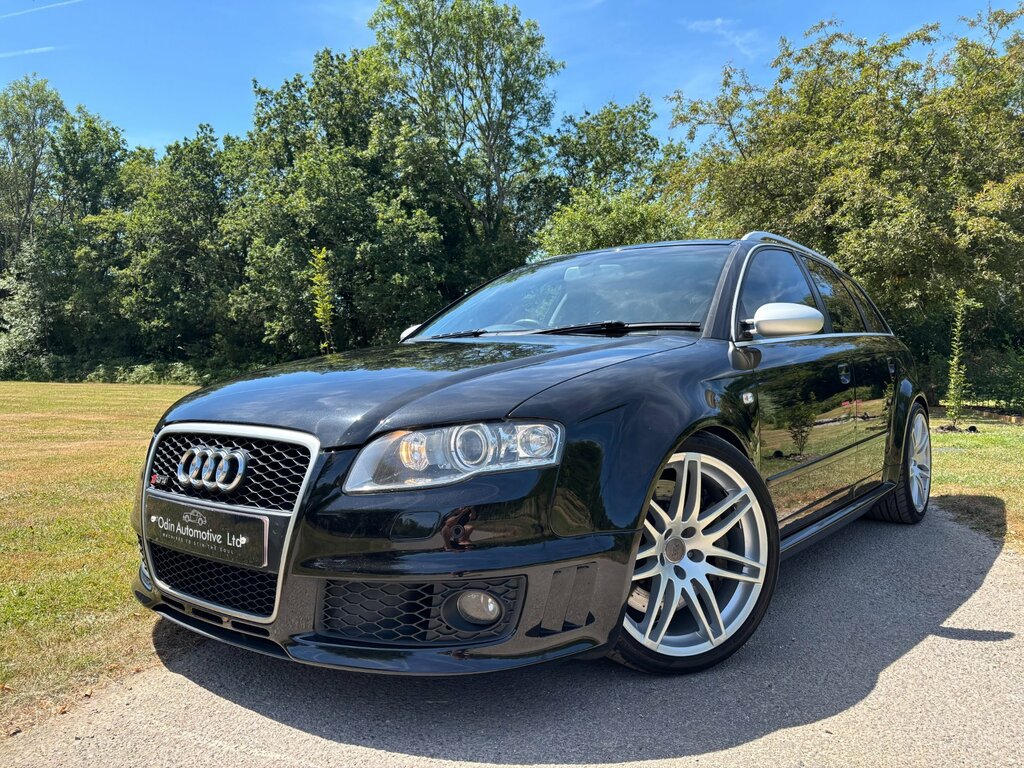 Audi RS4 Avant Estate Silver #8