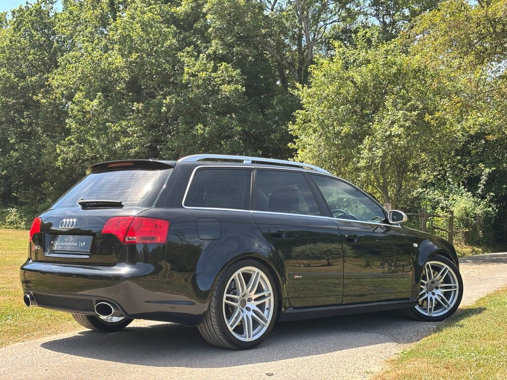 Audi RS4 Avant Estate Silver #24