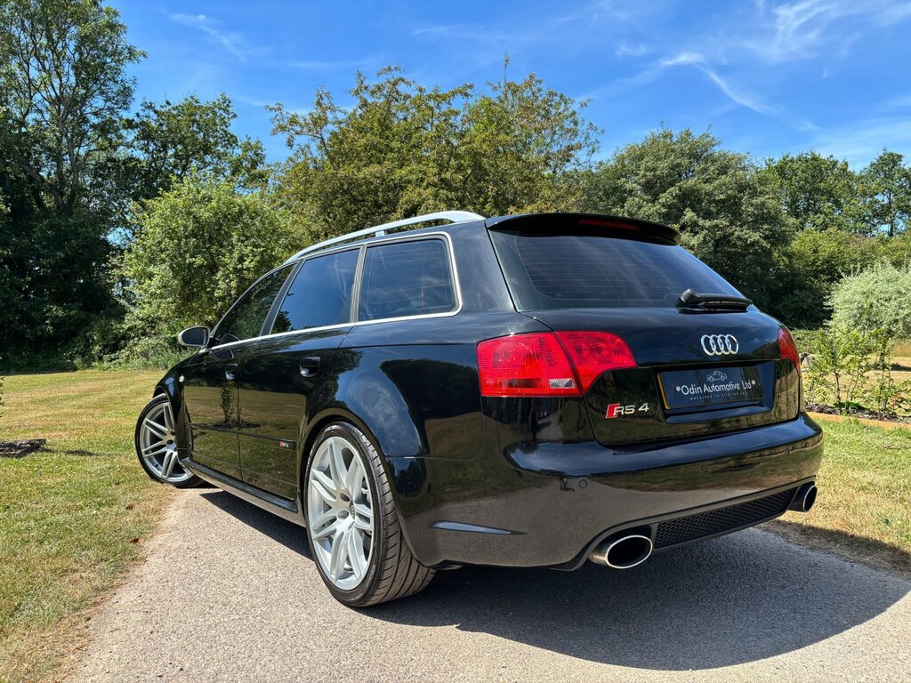 Audi RS4 Avant Estate Silver #13