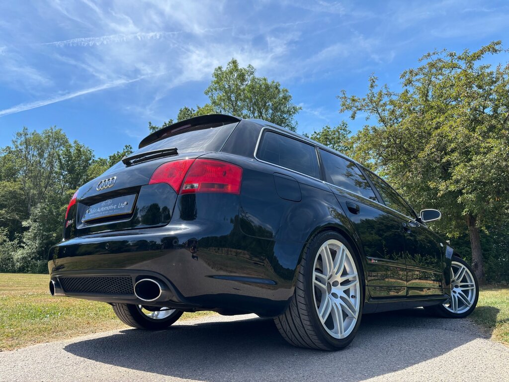 Audi RS4 Avant Estate Silver #22