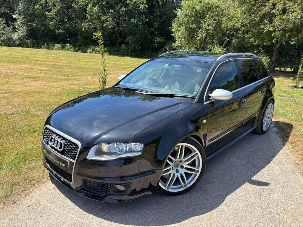 Audi RS4 Avant Estate Silver #10