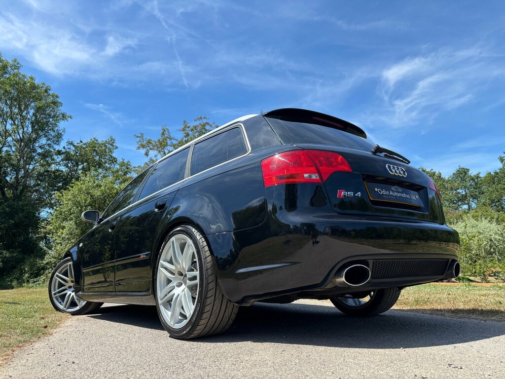 Audi RS4 Avant Estate Silver #14