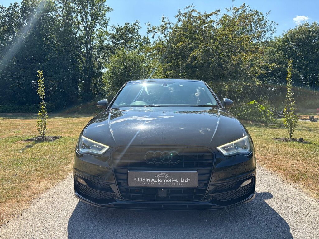 Audi A3 1.6 Tdi S Line Hatchback Euro 6 ML64RRZ Black #6