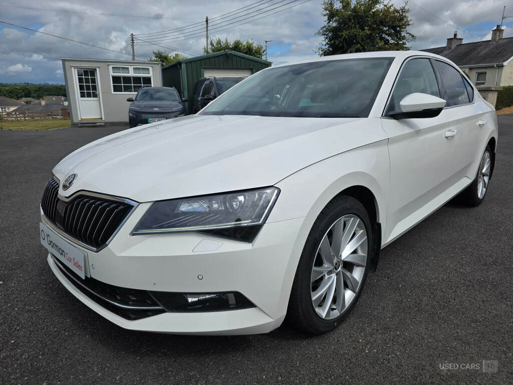Skoda Superb 2.0 Tdi Cr Se L Executive Dsg 7 Speed PRZ5958 White #4