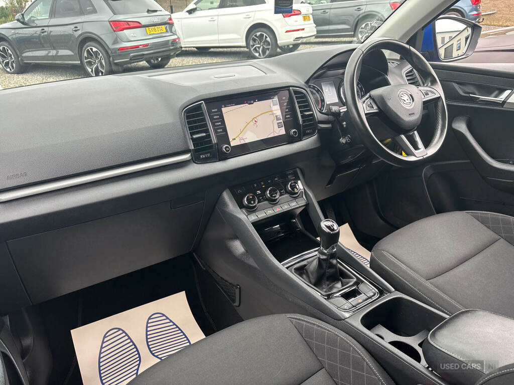 Skoda Karoq 1.6 Tdi Se Technology BD69RKY Blue #6