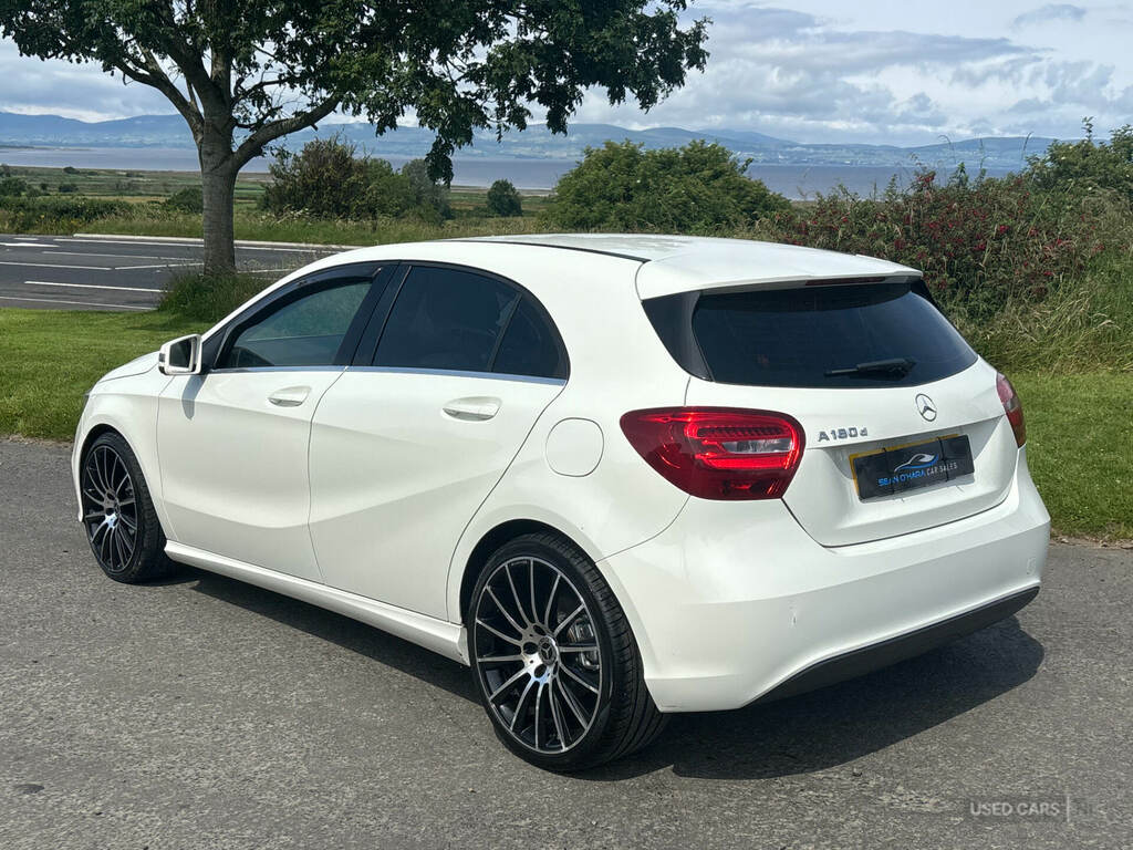 Mercedes-Benz A Class A180d Se LK18KZF White #4
