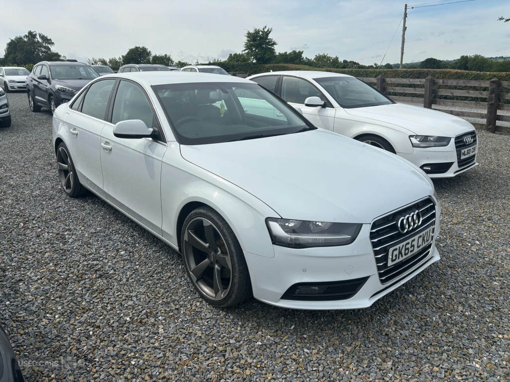Audi A4 2.0 Tdi Ultra 163 Se Technik GK65CKU White #2
