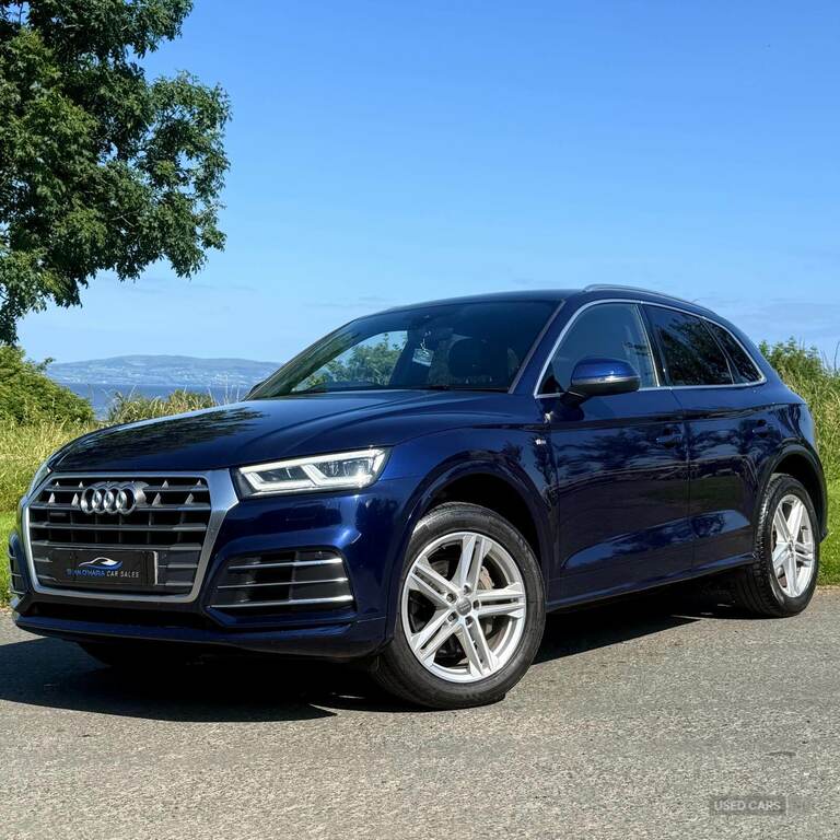 Audi Q5 2.0 Tdi Quattro S Line S Tronic Blue