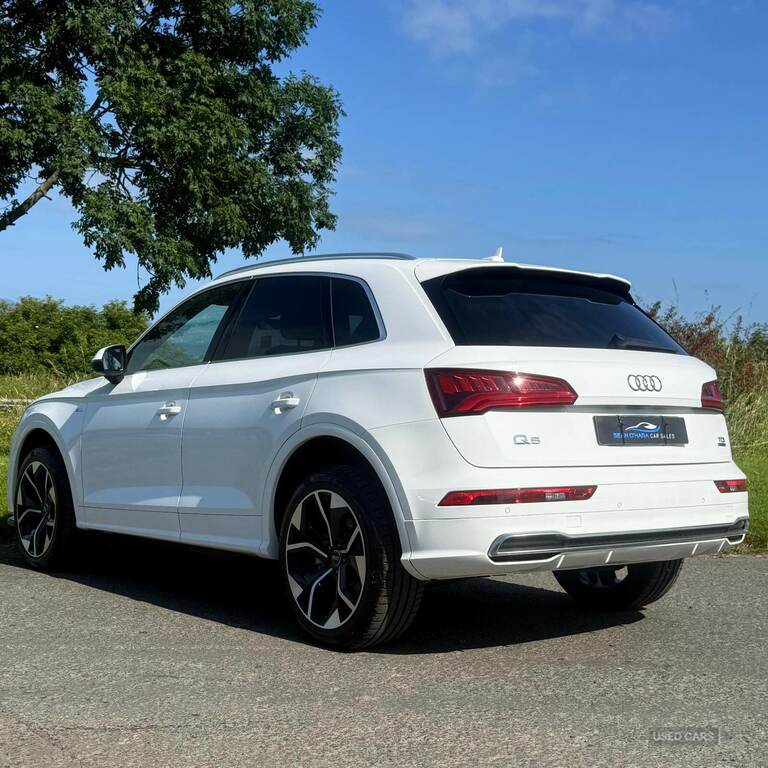 Audi Q5 2.0 Tdi Quattro S Line S Tronic DE68ZYH White #5