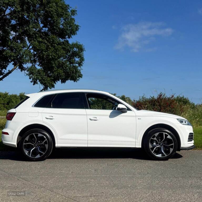 Audi Q5 2.0 Tdi Quattro S Line S Tronic DE68ZYH White #3
