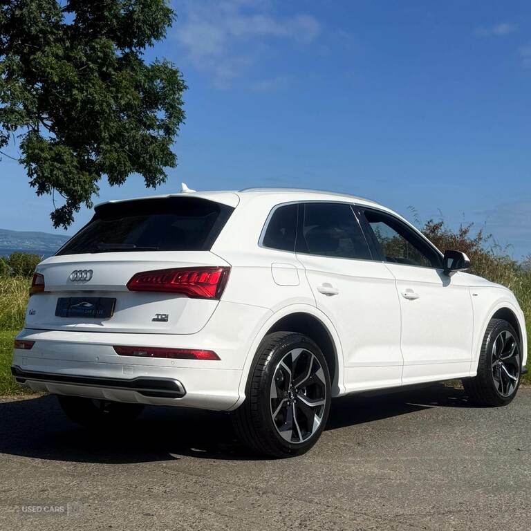 Audi Q5 2.0 Tdi Quattro S Line S Tronic DE68ZYH White #4