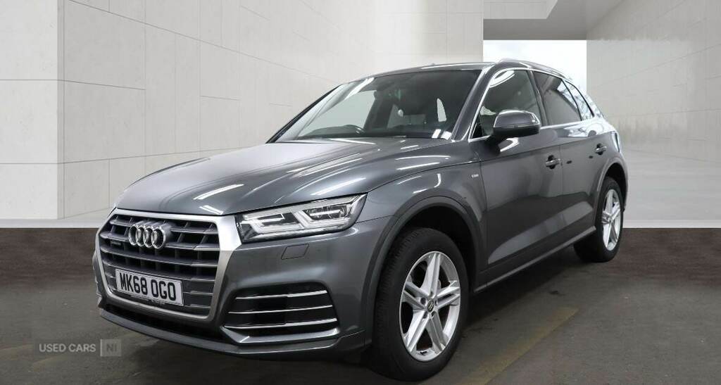 Audi Q5 2.0 Tdi Quattro S Line S Tronic MK68OGO Grey #2