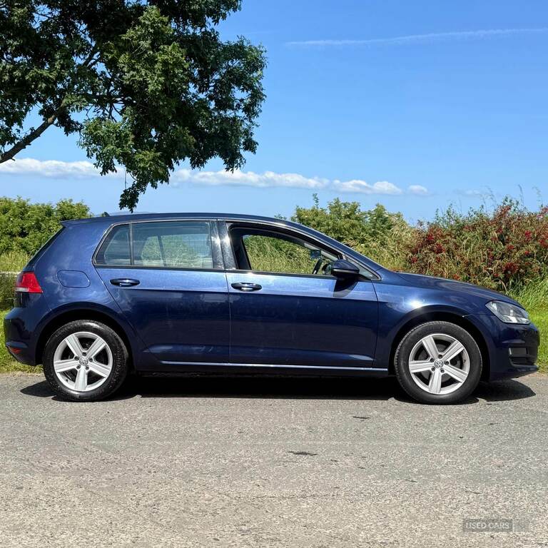 Volkswagen Golf 1.6 Tdi 110 Match Edition SN66UGX Blue #3