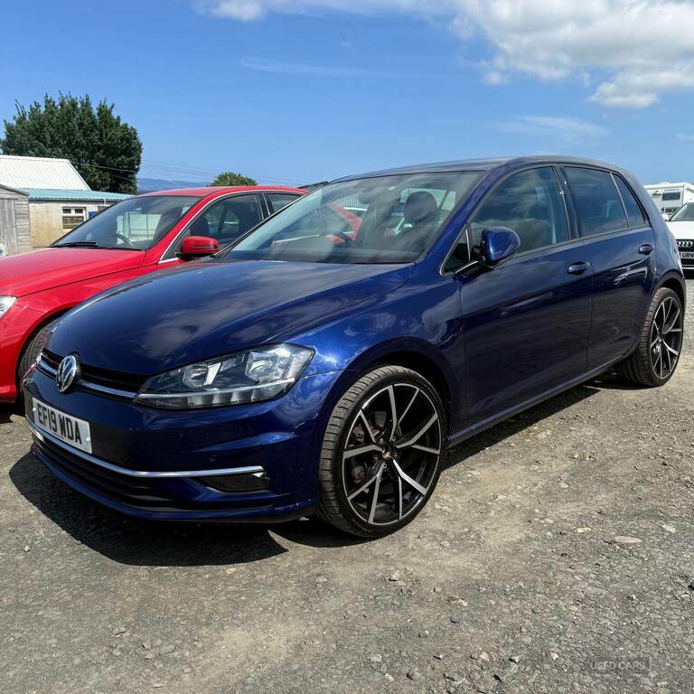 Volkswagen Golf 1.6 Tdi Match Dsg EF19WDA Blue #2