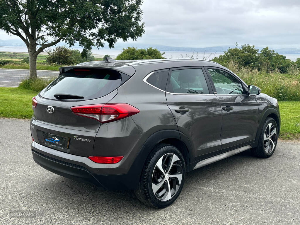 Hyundai Tucson 1.7 Crdi Blue Drive Sport Edition 2Wd SF18YCZ Grey #4