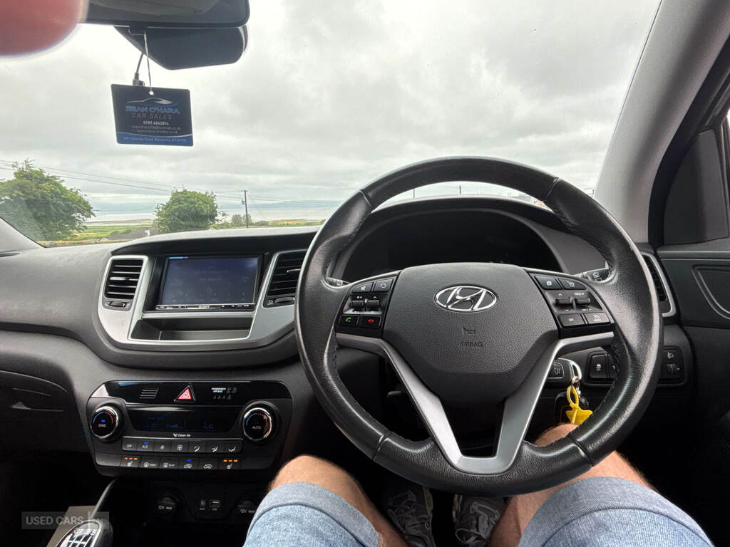 Hyundai Tucson 1.7 Crdi Blue Drive Se Nav 2Wd RK66WZL Grey #6