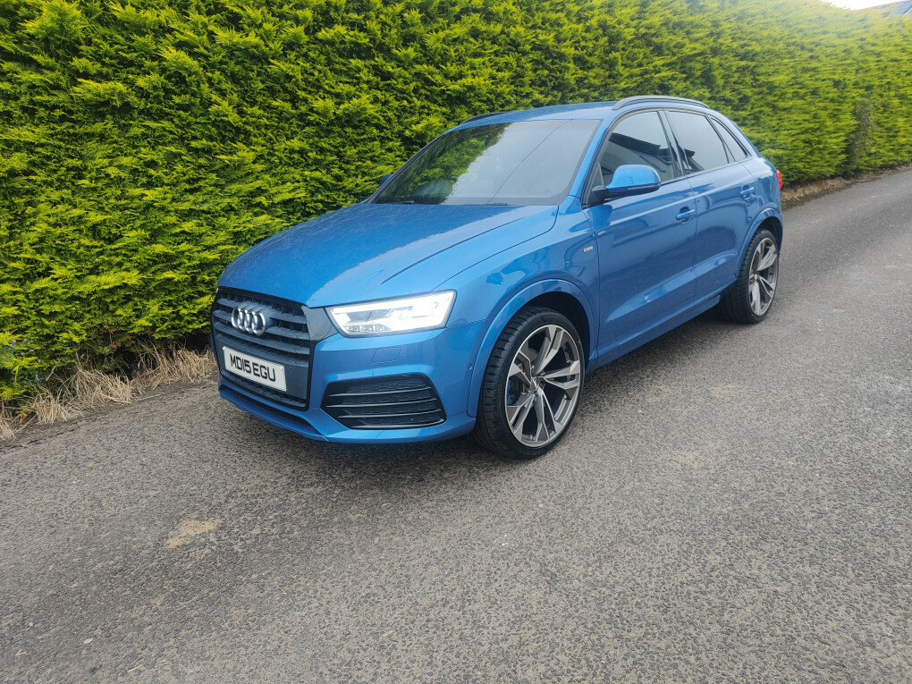 Audi Q3 2.0 Tdi Quattro S Line Plus S Tronic Blue #7