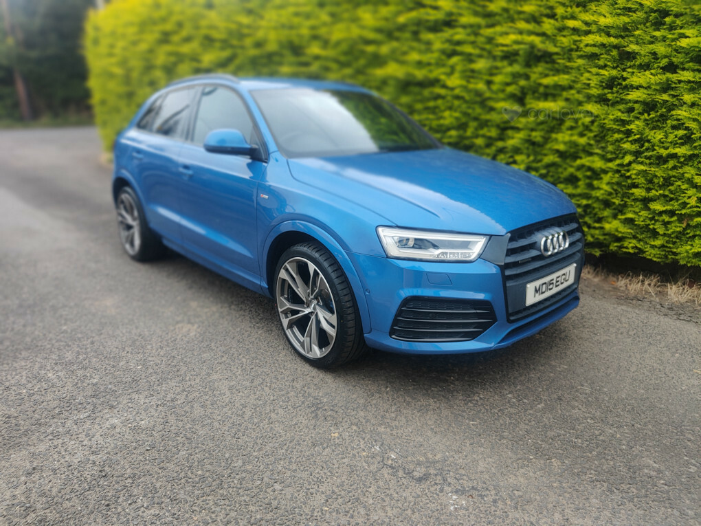 Audi Q3 S Line Tdi Quattro Blue #3