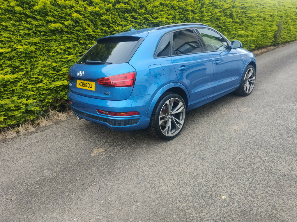 Audi Q3 S Line Tdi Quattro Blue #4