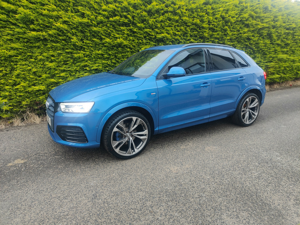 Audi Q3 S Line Tdi Quattro Blue #6