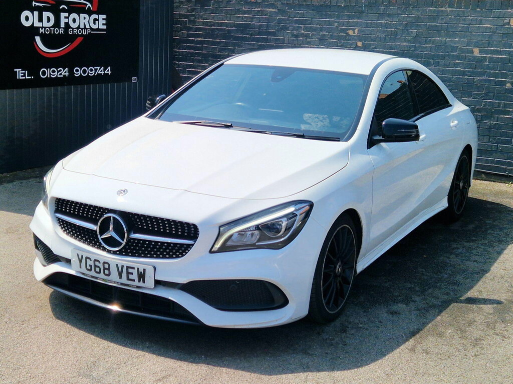 Mercedes-Benz CLA Class 2.1 Cla220d Amg Line Night Edition Coupe 7G-dct Eu White #4