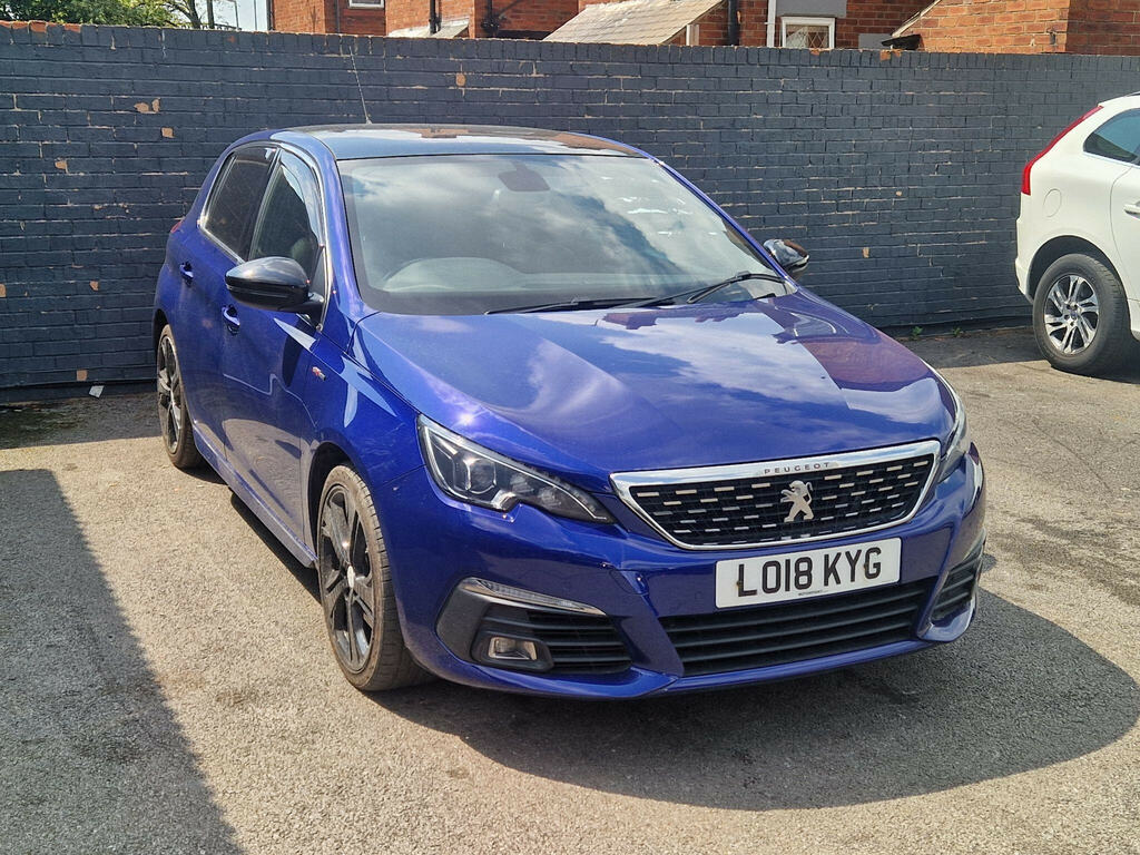 Peugeot 308 1.2 Puretech Gt Line Euro 6 Ss Blue #2