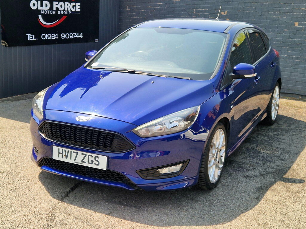 Ford Focus 1.0T Ecoboost St-line Euro 6 Ss Blue #4