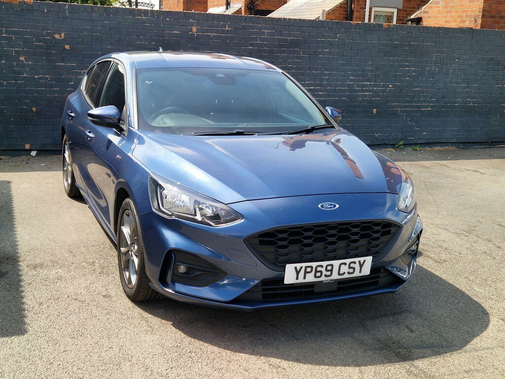 Ford Focus 1.0T Ecoboost St-line Euro 6 Ss Blue #2