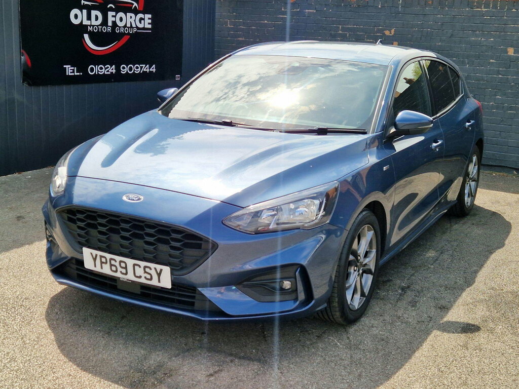 Ford Focus 1.0T Ecoboost St-line Euro 6 Ss Blue #4