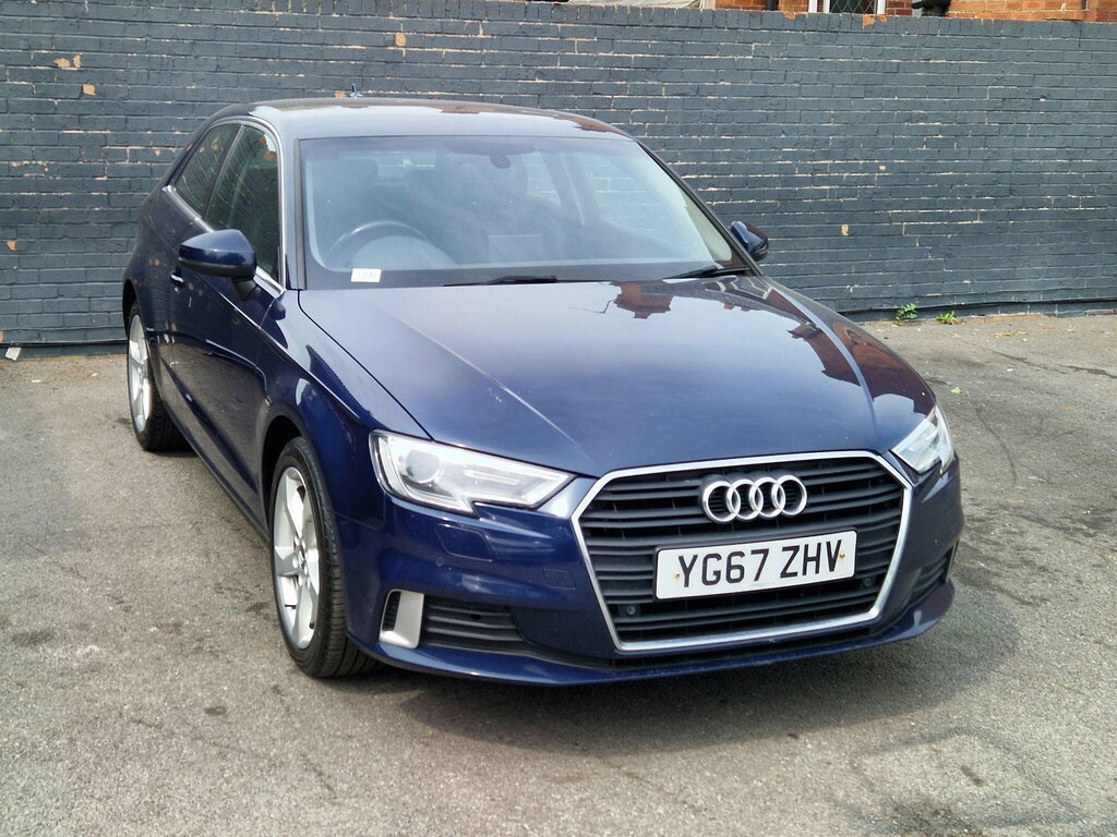 Audi A3 1.5 Tfsi Cod Sport Euro 6 Ss YG67ZHV Blue #2