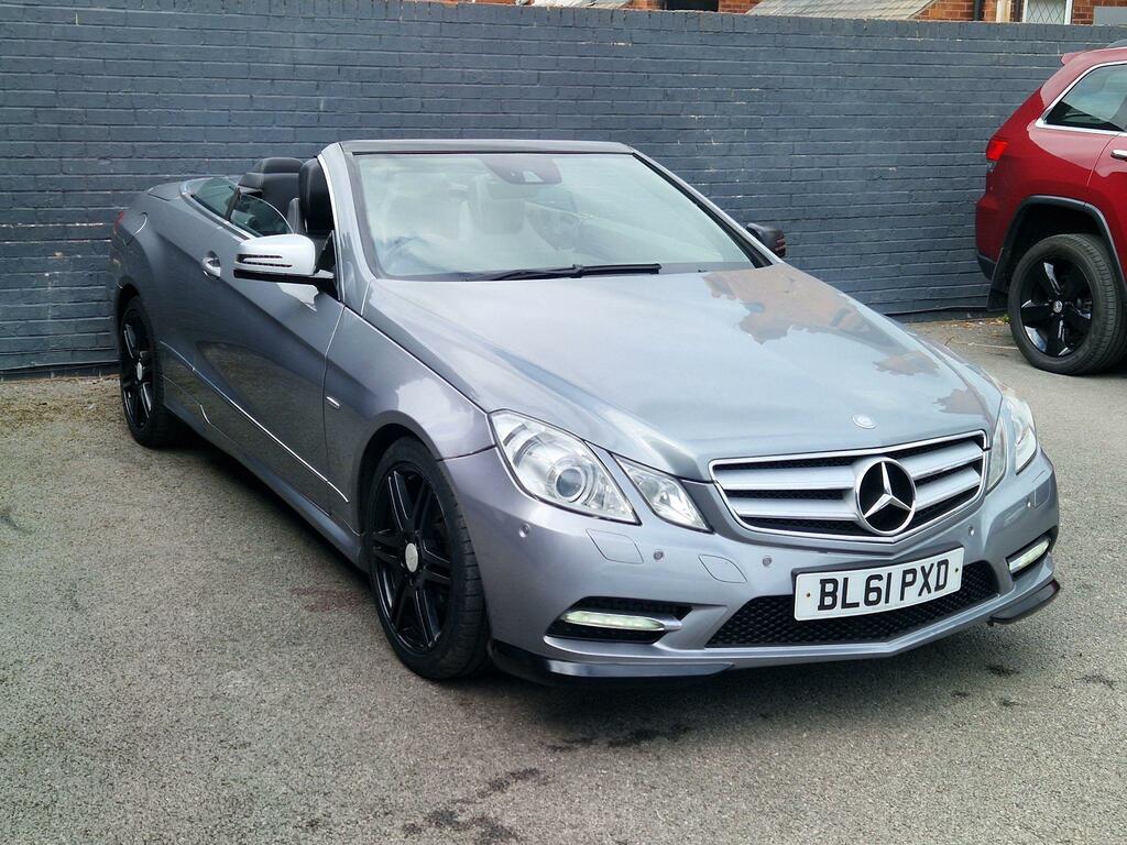 Mercedes-Benz E Class 2.1 E250 Cdi Blueefficiency Sport Cabriolet G-tron Silver #3