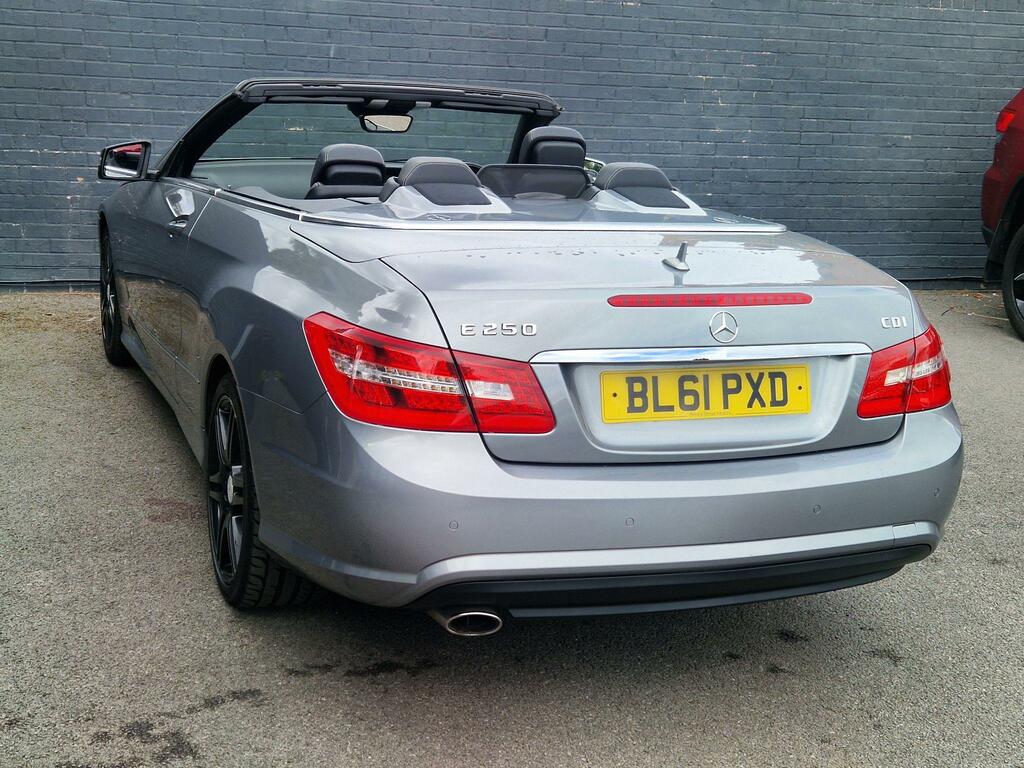 Mercedes-Benz E Class 2.1 E250 Cdi Blueefficiency Sport Cabriolet G-tron Silver #6
