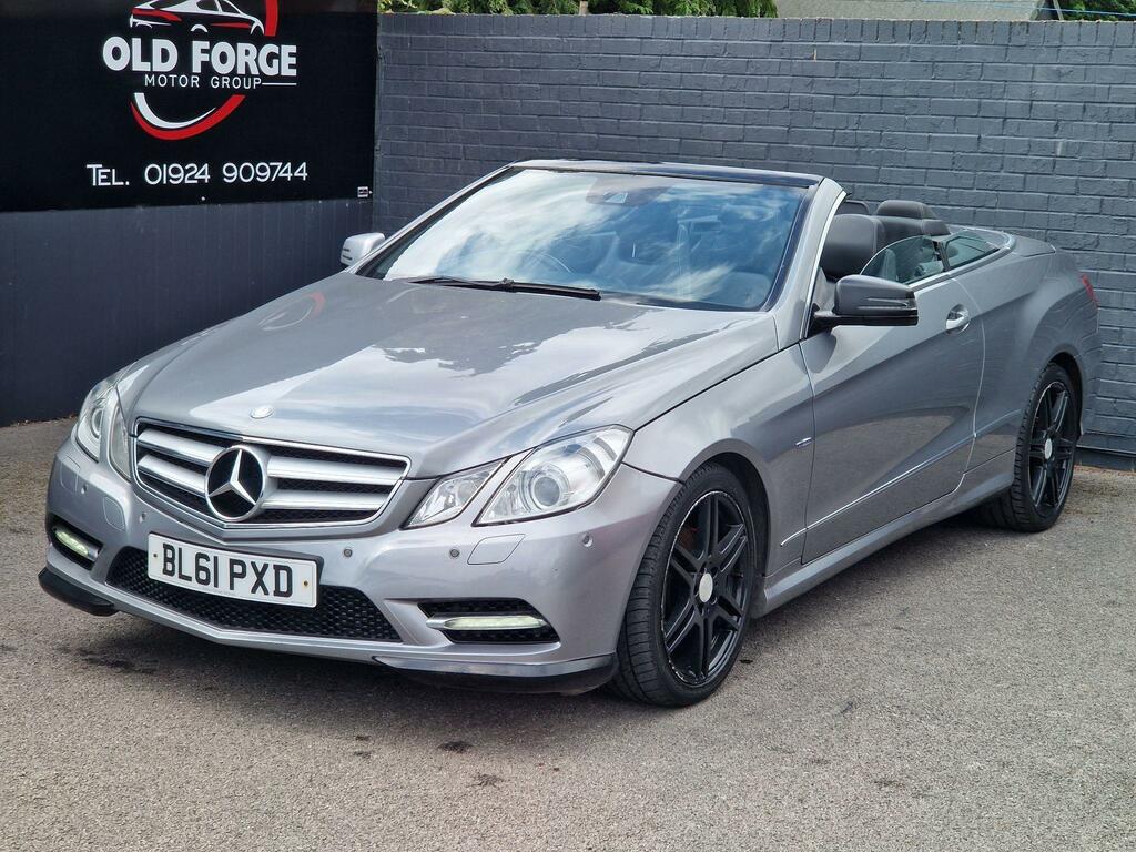 Mercedes-Benz E Class 2.1 E250 Cdi Blueefficiency Sport Cabriolet G-tron Silver