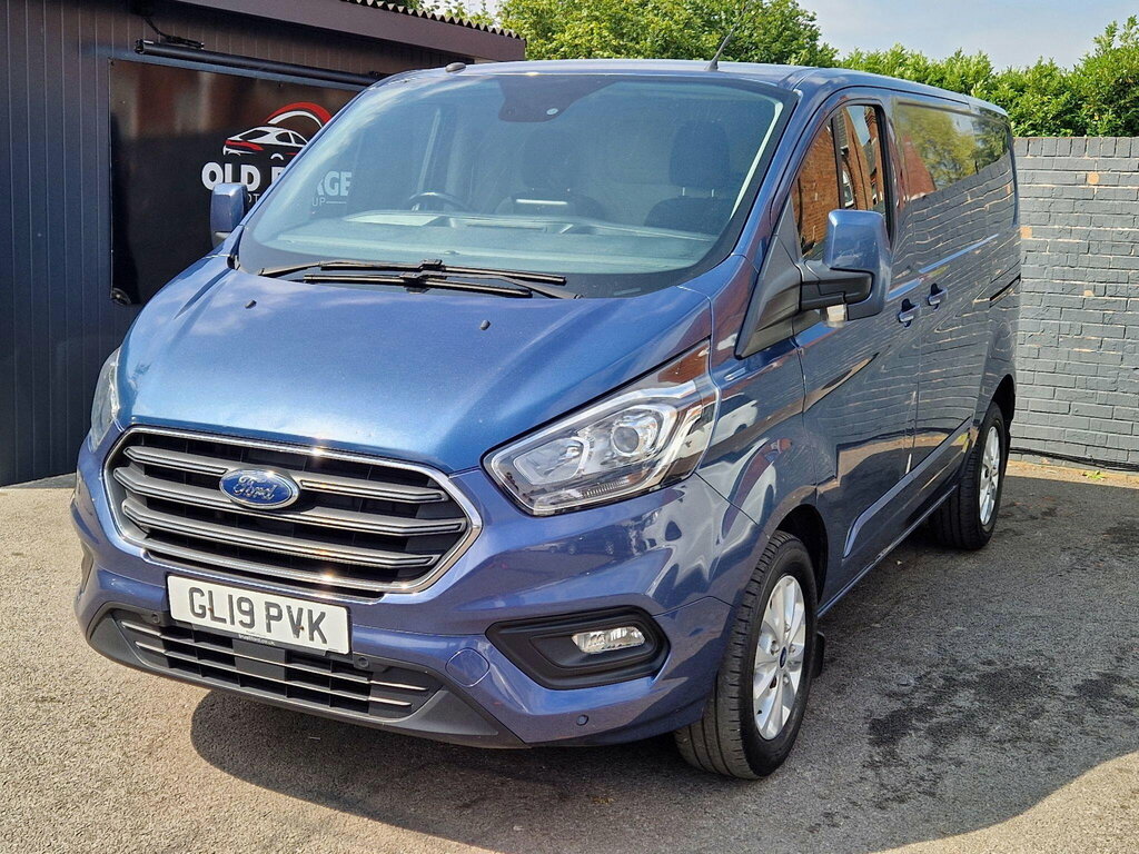 Ford Transit Custom 2.0 280 Ecoblue Limited L1 H1 Euro 6 Blue
