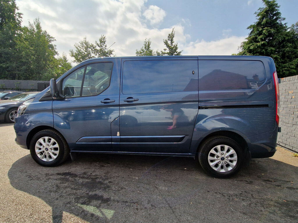 Ford Transit Custom 2.0 280 Ecoblue Limited L1 H1 Euro 6 GL19PVK Blue #5