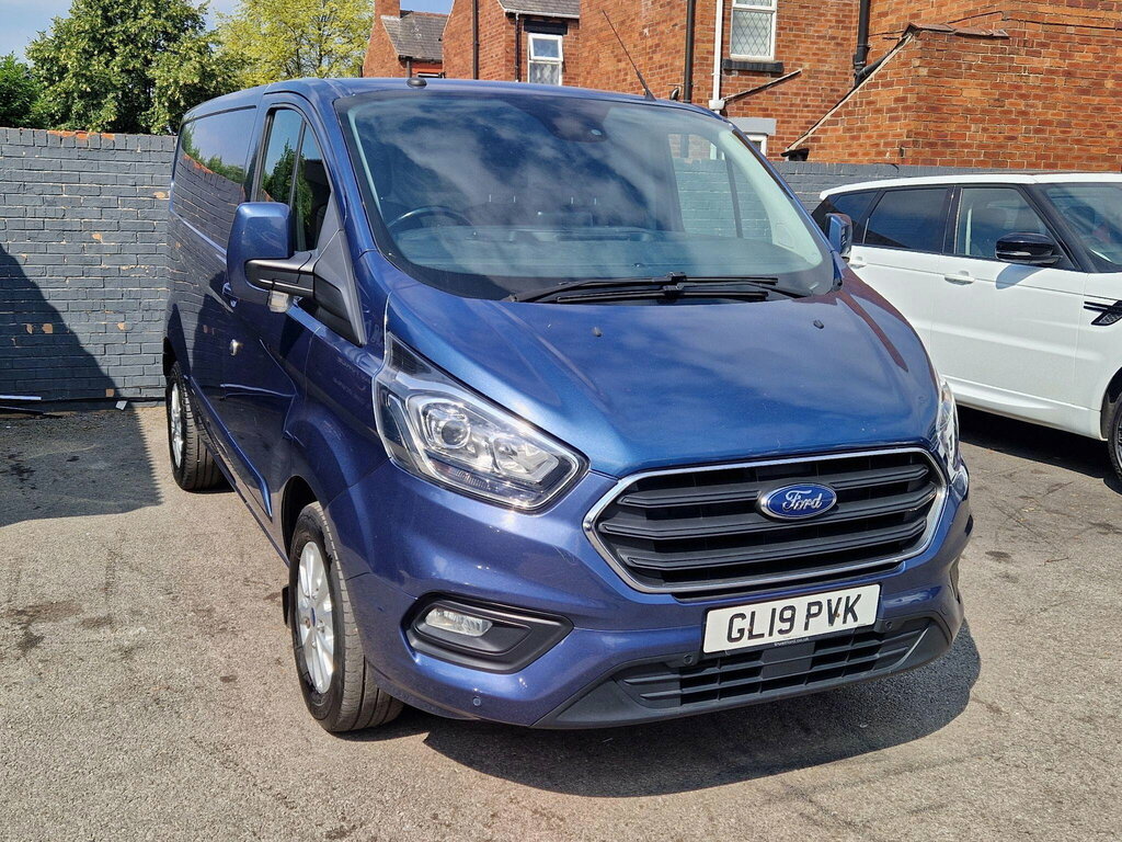 Ford Transit Custom 2.0 280 Ecoblue Limited L1 H1 Euro 6 GL19PVK Blue #2