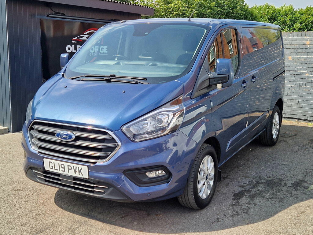 Ford Transit Custom 2.0 280 Ecoblue Limited L1 H1 Euro 6 GL19PVK Blue #4